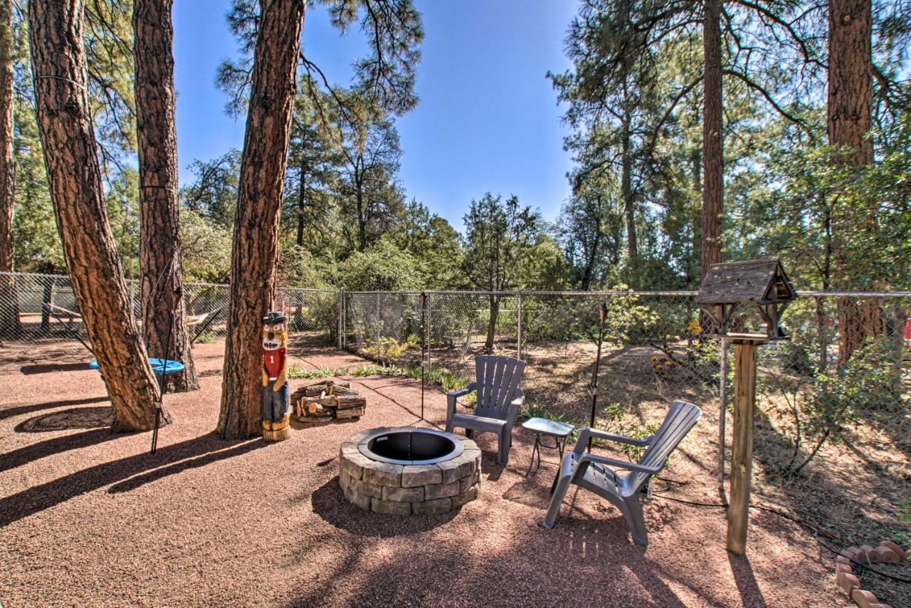 Peaceful Payson Home With Yard And Fire Pit! Buitenkant foto